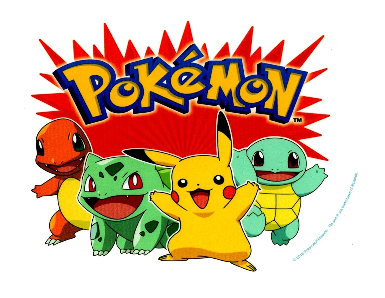 Pokemon Cake Topper Printable