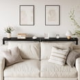 thumbnail image 4 of IdeaHouse 5.9" Narrow Sofa Table, Skinny Console Table with Storage, Slim Behind Couch Table for Living Room, Entryway, Hallway, Foyer - Black, 4 of 7