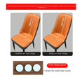 thumbnail image 1 of Funda de silla con respaldo en forma de arco, cojín de asiento, funda de silla de comedor semicircular elástica de una pieza para el hogar, funda de taburete Upristal, 1 of 4