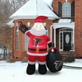 thumbnail image 4 of Atlanta Falcons 7' Inflatable Santa, 4 of 5