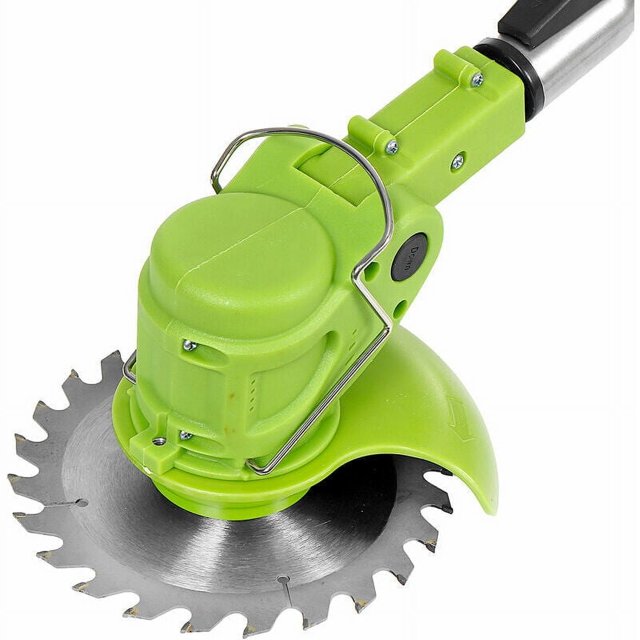 Electric Lawn Trimmer for Weed Removal, Lightweight Easy Use Garden Tool with Adjustable Cutting Head and Automatic Line Feed, Ergonomically Designed for Efficient Lawn Mowing