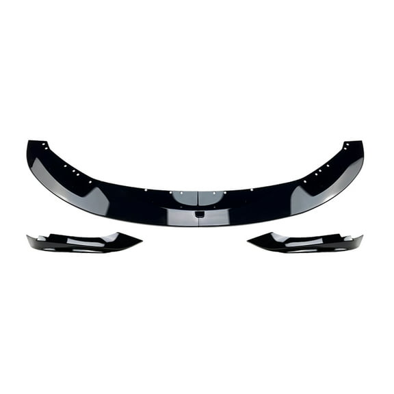 Car Front Spoiler Splitter Lip For BMW 4 Series F32 F33 F36 M 2014-2020 CB Style Glossy Black