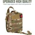 thumbnail image 3 of RV Ifak ​​​​Bolsa médica de emergencia militar Riñonera todo en uno para hombres Gran capacidad Adecuada para supervivencia Montañismo Motocicleta Bicicleta Bolsa EDC (Camuflaje) Rojo Verde, 3 of 5