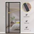 thumbnail image 4 of Eoperou Magnetic Anti-mosquito Door Curtain Insect-proof Door Screen Automatic Closure Good Ventilation Strong Magnets Tear-Resistant Balcony Living Room Dormitory Door Mesh Curtain, 4 of 8