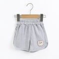 thumbnail image 5 of SROBPTY Toddler Girls Summer Shorts Solid Soft Breathable Pants for 6M-3Y, 5 of 5