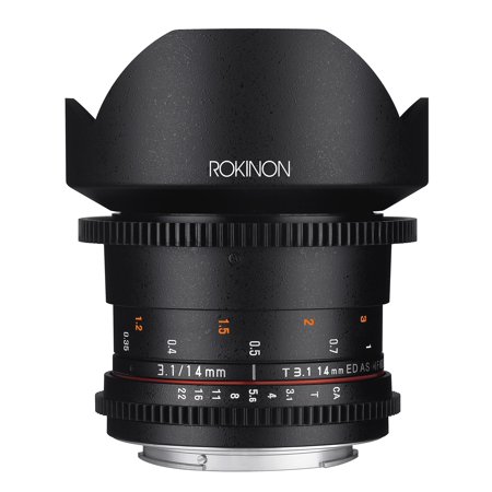 UPC: 0084438763201 | ROKINON 14mm T3.1/f2.8 Cine Super-Wide-Angle Lens for Sony E-Mount Cameras