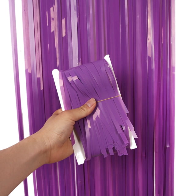 unbranded Lluvia Decorativa Morada Con Para Ideal Para De Fiesta Elegante