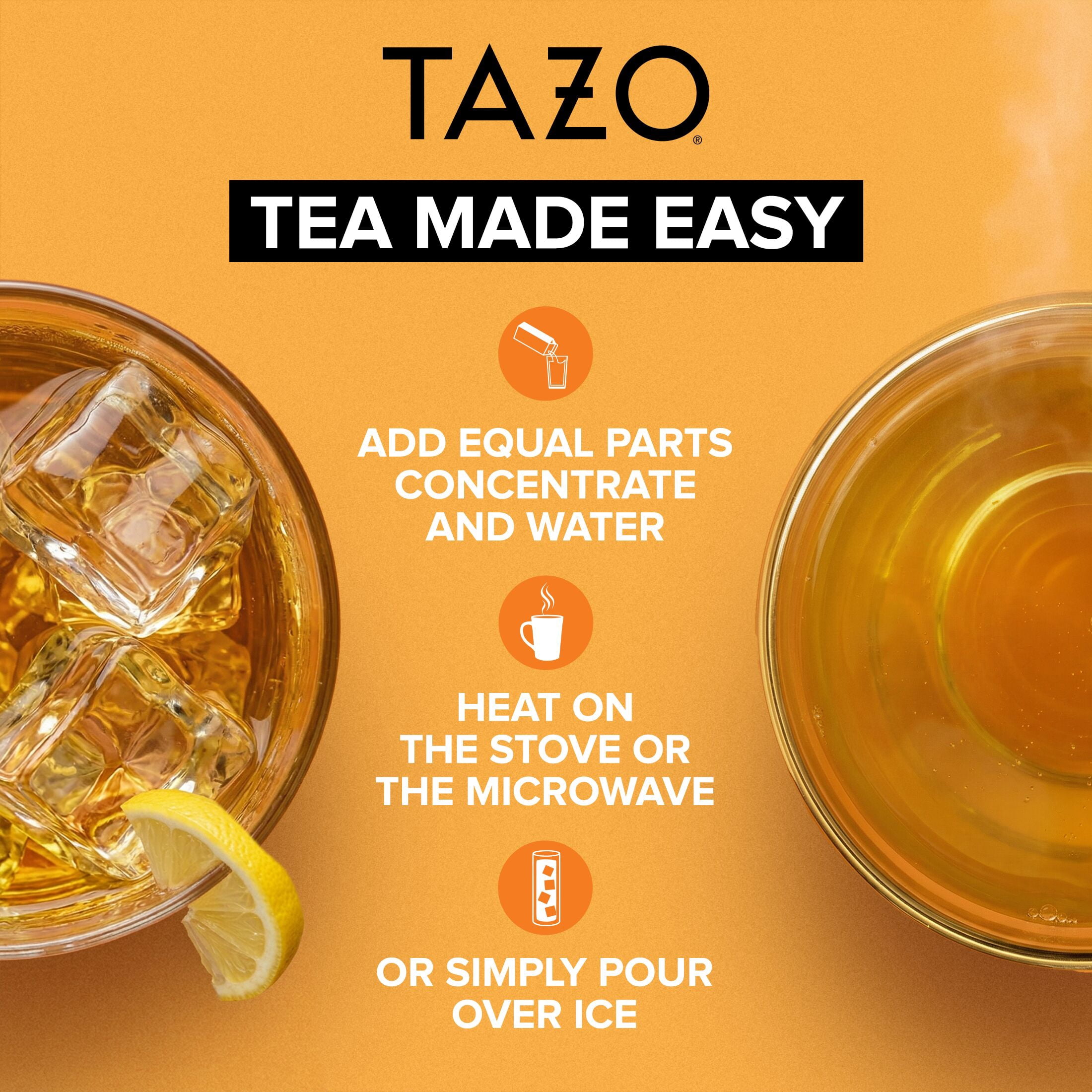 TAZO Honey Citrus Mint Ball Green Tea Liquid Concentrate 32 fl oz