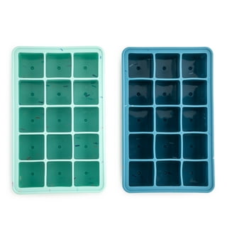 Ztomine Silicone Freezer Tray With Lid - Silicone Freezer Food Molds- Large  Ice Cube Tray,Silicone Freezer Container,Freeze & Store Soup, Sauce, Broth,Leftovers…  in 2023