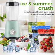 Smoothie Blender for Shakes and Smoothies,110v Portable Blender and Coffee Grinder for Kitchen, Countertop Blenders Smoothie Maker,Blenders for Kitchen Clearance