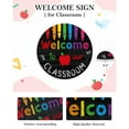 thumbnail image 4 of Meiiso Colorful Classroom Door Sign - 7.8" Welcome Hanger for Bulletin Boards, Large Inventory Clearance Flash Purchase, 4 of 6