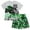 Gray / green, grave digger, variant on Monster Jam Grave Digger Monster Truck T-Shirt and Shorts Outfit Set Toddler to Big Kid