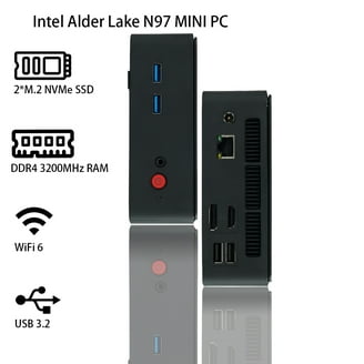 NIPOGI Mini Desktop Computer, Intel Alder Lake N95, 16GB DDR4 RAM