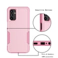 thumbnail image 4 of For Samsung Galaxy A13 4G Case ,Sturdy Phone Case for Galaxy 13 5G 6.5 inch ,Takfox Shockproof Protection Heavy Duty Armor Hard Plastic & Rubber Rugged Bumper 2-in-1 Case Cover ( Rose Gold ), 4 of 6