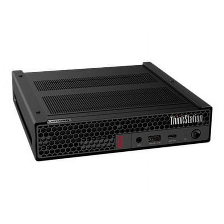 Lenovo - ThinkStation P350 Tiny Desktop - Intel Core i7-11700 - 32GB Memory - Intel UHD Graphics 750 - 1TB SSD - Black