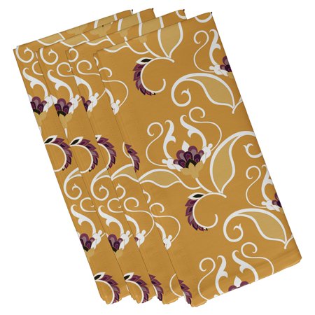 Simply Daisy 19  x 19  West Indies Floral Print Napkin (Set of 4)