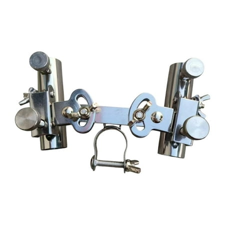colaxi Fishing Rods Holder Fishing Pole Holders Thickened Practical Stable Fishing Equipments Multifunction for Reservoirs Pondsides Fishing Chair Mount