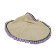 thumbnail image 2 of Kit de crochet de manta de flores, bricolaje para ramo elegante regalos kit de inicio de crochet juego de tejido de tejido para adultos iniciales Caqui Morado, 2 of 8