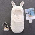 thumbnail image 1 of HLONK Hot Selling Warm Solid Plush Sleeping Bag For Baby, 1 of 7