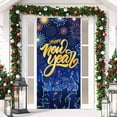 thumbnail image 6 of 2026 Happy New Year Festival Door Curtain, Polyester Fabric Hanging Decorative Door Cover, Fits Standard Door Frames and Walls, Adds Joyful Festive Atmosphere as a Practical Party Backdrop Decoration, 6 of 6