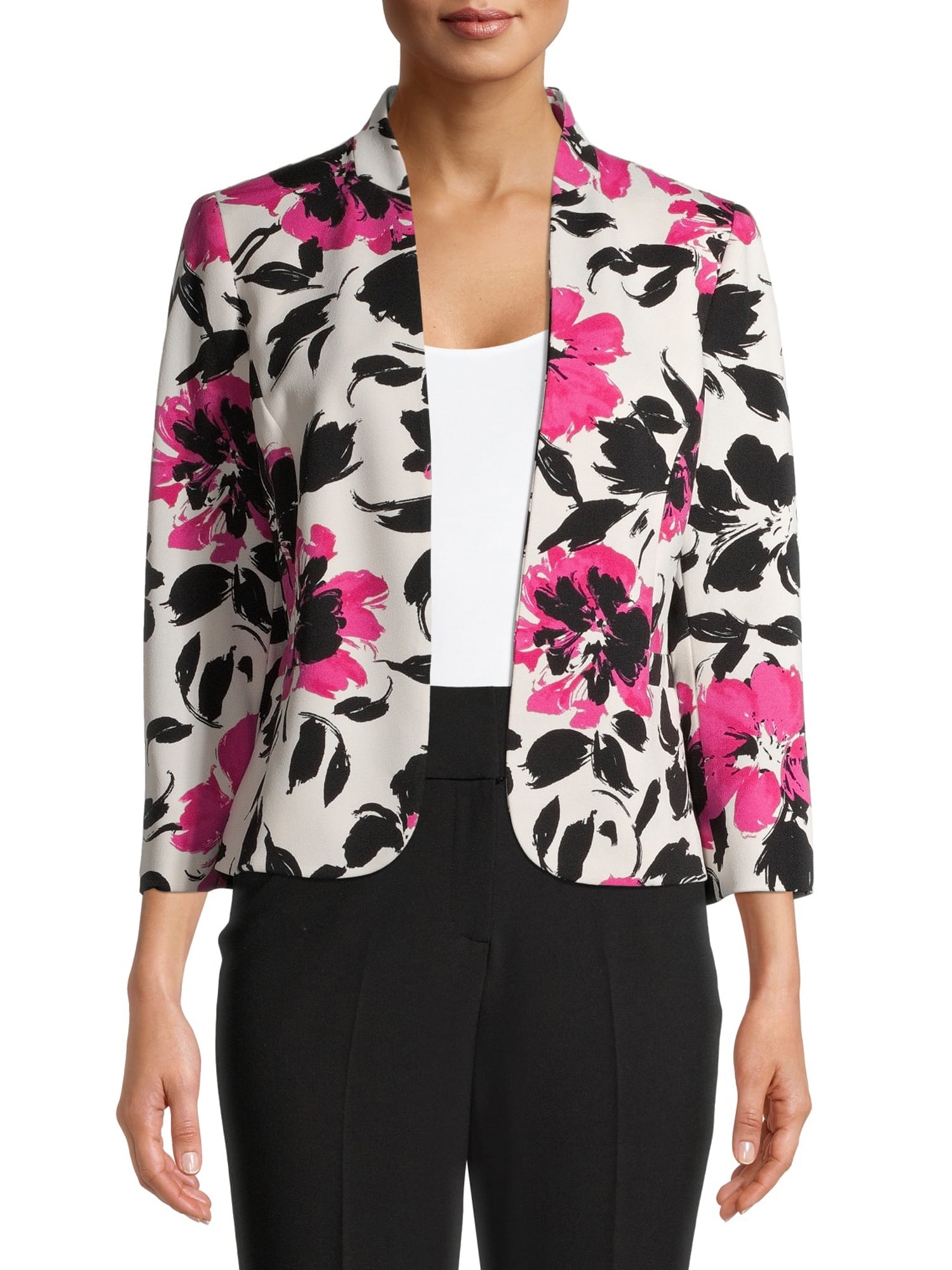 Evan Picone Women's Printed Kissing 