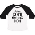 thumbnail image 3 of Inktastic Future Goth Like my Mom with Skulls Boys or Girls Toddler T-Shirt, 3 of 5