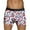 Blue, variant on Men's Underwear for Everyday Comfort Mid Waist Briefs with Rose Petals Pattern for Men S