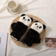 thumbnail image 1 of Guantes cálidos de invierno con tapa y suaves para estudiantes, guantes cálidos a prueba de frío con dibujos de pandas y dedos abiertos, 1 of 6