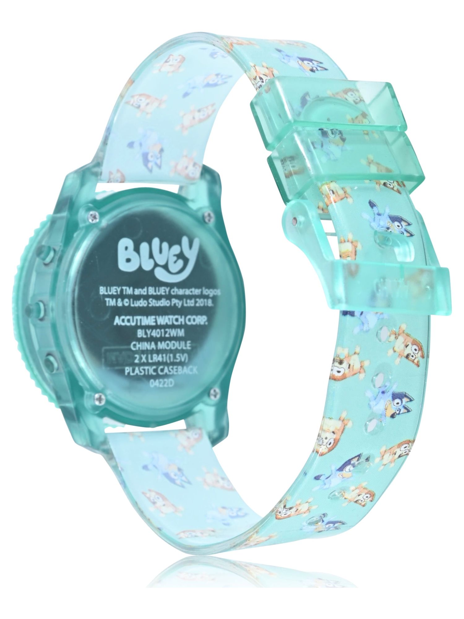 Bluey Kids' LCD Watch With Flashing Case photo 4