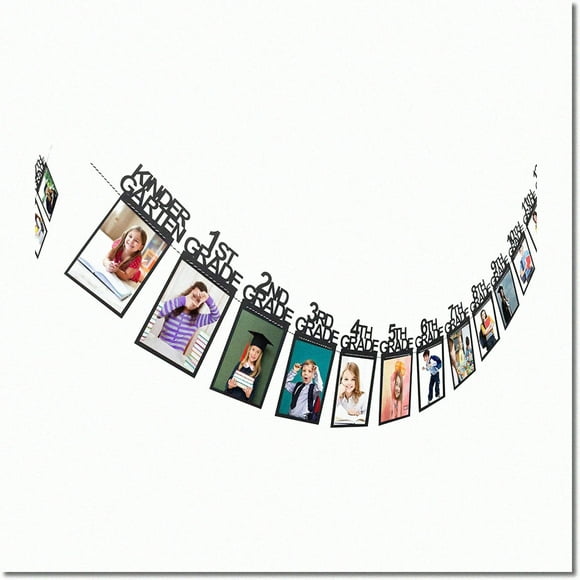 "Memories in Motion" Graduation Photo Banner - Celebrate from Kindergarten to College with this Picture Banner for Middle, High School & Graduation Parties! #GraduationPartySupplies #PartyDecoration