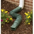 thumbnail image 4 of Flex-Drain Downspout Extension Flex-A-Spout - Bendable Plastic - 2 Pack, Green, 4 of 4