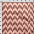thumbnail image 4 of oneOone Viscose Chiffon Dark Peach Fabric Chevron Sewing Material Print Fabric By The Yard 42 Inch Wide, 4 of 4