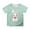 Mint Green_#4, variant on SUXIAN Easter Girls Short Sleeve Cute Printed T Shirts Top Casual Shirt for Children Black_#4 4-5 Years