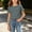 Gray, variant on LJEFF Girls Cotton Short Sleeve Crew Neck T-Shirt, Breathable Soft Stretch Basic Casual Tee for Kids Gray Size 3 T