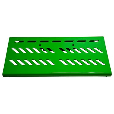 Gator GPB-BAK-GR Large Aluminum Pedal Board, Green w/ Carry Bag