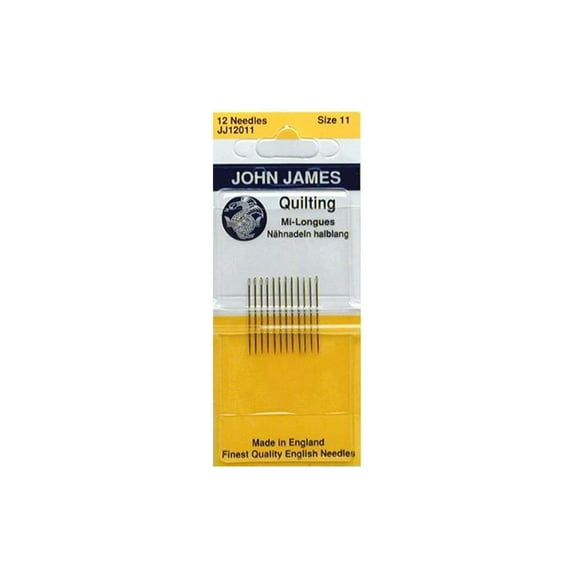 John James Quilting/Betweens Hand Needles-Size 11 12/Pkg