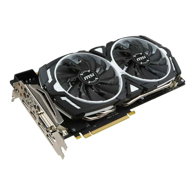 MSI GTX 1080 ARMOR 8G OC - G1080AR8C - Walmart.com