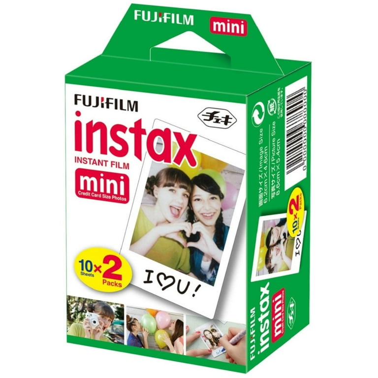 Fujifilm Instax Mini Instant Film 4 Twin Packs, 80 Total exp June