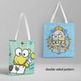 thumbnail image 4 of Sanrio My Melody Keroppi Bad Badtz Maru bolsa de lona de dibujos animados, bolso de mano para estudiantes, bolsa de compras, soporte de archivo, periferales de Anime, regalo, 4 of 4