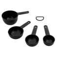 thumbnail image 2 of Juego de tazas medidoras KitchenAid Universal de 4 piezas, color negro, 2 of 6