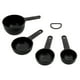 thumbnail image 2 of Juego de tazas medidoras KitchenAid Universal de 4 piezas, color negro, 2 of 6