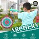 thumbnail image 2 of Muyoka Arco y flecha para niños Juego de tiro con arco para niños con 5 balas blandas Objetivo Juguetes para interiores y exteriores para niños de 3 a 8 años Regalos de cumpleaños y Navidad para niños Muyoka Hogar, 2 of 7