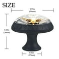 thumbnail image 4 of 4 Pcs Skull Bee Knobs for Kitchen Cabinet Cupboard Dresser Bookcase Drawer Pulls Handles Round Home Decor, 4 of 8
