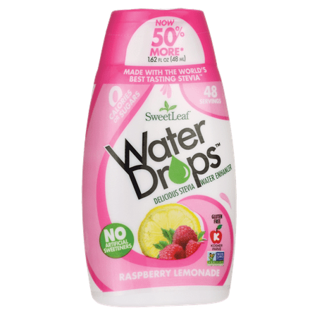 Wisdom Natural Sweetleaf Water Drops Water Enhancer Raspberry
