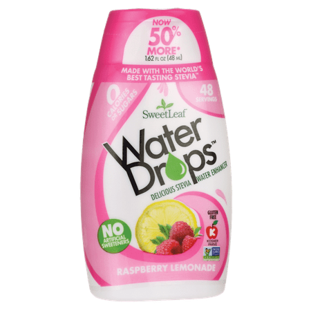 - Wisdom Natural Sweetleaf Water Drops Water Enhancer Raspberry Lemonade