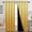 Yellow, variant on MIZHONA Blue Gradient Blackout Curtains for Living Room Boho Omber Printed Window Curtain Drapes Set of 2,42"x84" inch Length