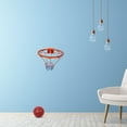 thumbnail image 4 of HONMEET Basketball Hoop Adult and Kids 1 Set Iron Orange Year-Round Use No Drilling Installation Round Rim, 4 of 6