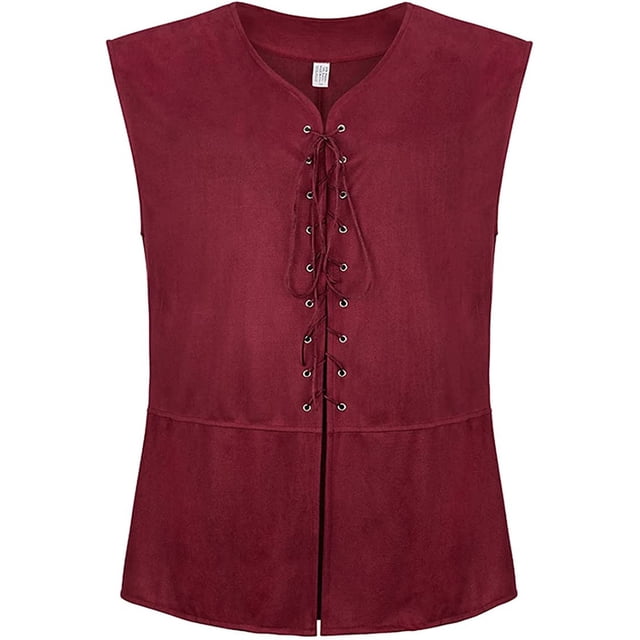 Chaleco pirata medieval renacentista gótico steampunk Chaleco con cordones Chaleco gótico steampunk