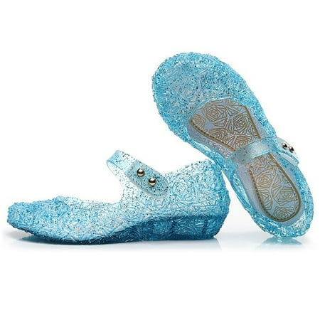 

Princess Sandals Kids Wedge Party Girls Jelly Dance Toddler Shoes Baby Shoes