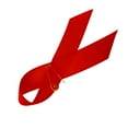 thumbnail image 4 of Unique Bargains Ribbon Pins, 200Pcs Red Awareness Ribbon Satin with Safety Pins, 4 of 7